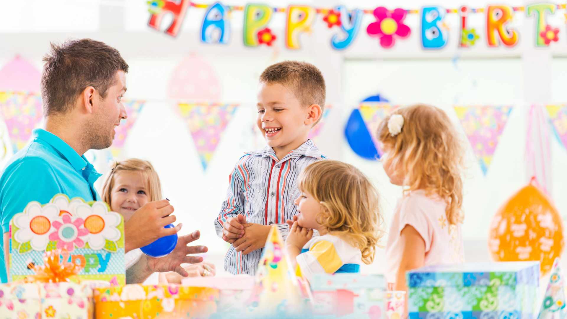 Kids birthday party moments 1